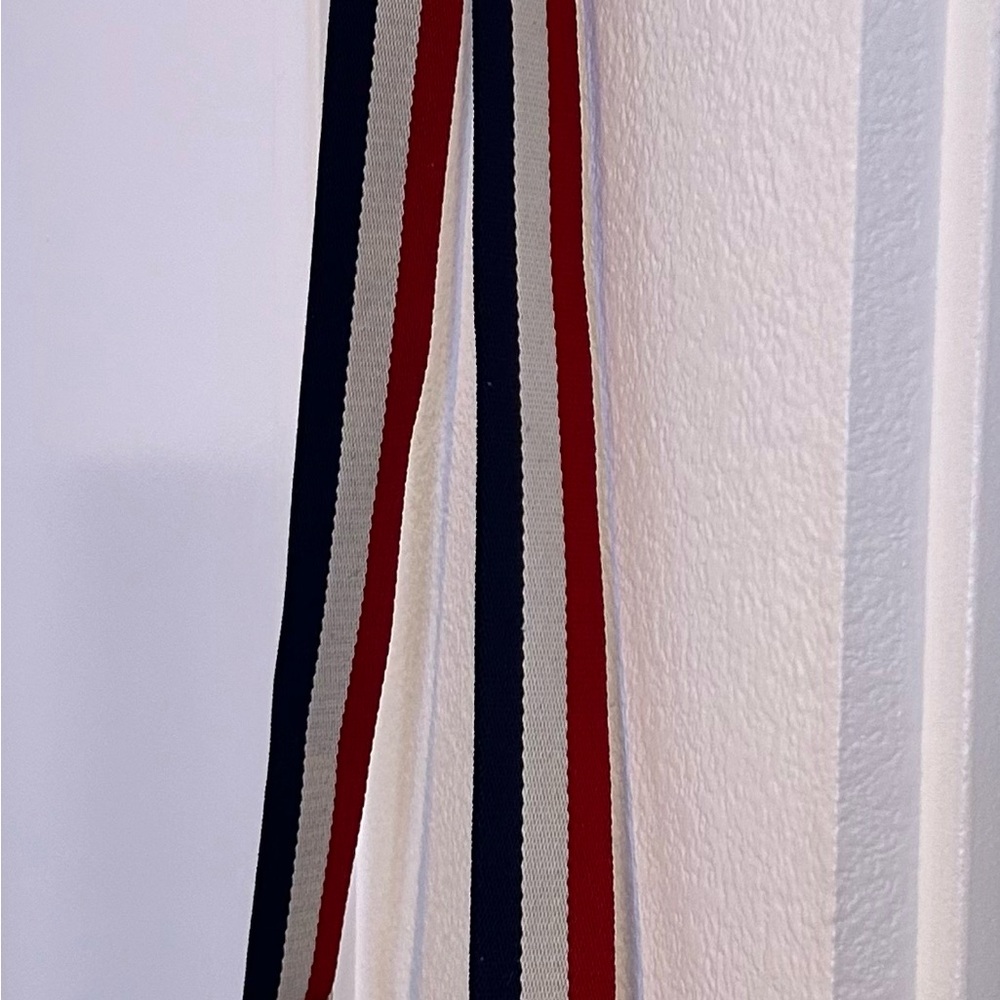 Stylish Red, White, and Blue Women's Bag